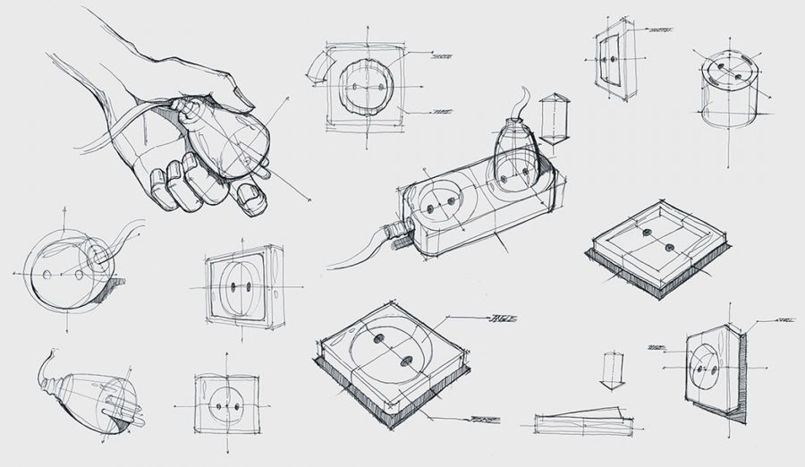 industrial design products sketches